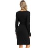 LXT- Womens Maternity  Irregular Ruched Bodycon Mini Dress - 2 of 4
