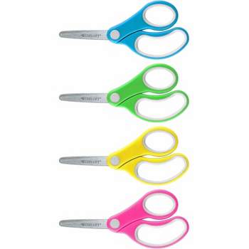 Westcott 5 Hard Handle Kids Scissors, Pointed, Assorted Colors (13131)