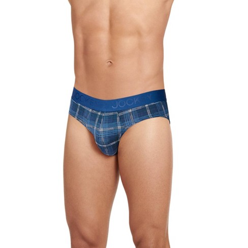 Jockey Men Lightweight Travel Microfiber Brief S Deep Ocean