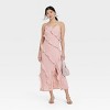 Women's Ruffle Maxi Slip Dress - A New Day™ - 3 of 3