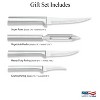 Rada Kitchen Knives Boxed Set, 4 Pc Meal Prep Gift Set, Veggie Peeler and Granny, Heavy Duty, and Super Paring Knives - 2 of 4