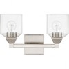 Livex Lighting Aragon 2 - Light Vanity in  Brushed Nickel - 4 of 4