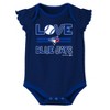 MLB Toronto Blue Jays Girls' Bodysuit 3pk - 3 of 4