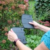 Emsco 14.25"x0.52' Resin Pound-In Garden Edging Black - 3 of 4