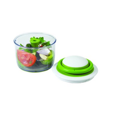 Chef'n Arugula Hand-Powered Food Chopper with Storage Lid