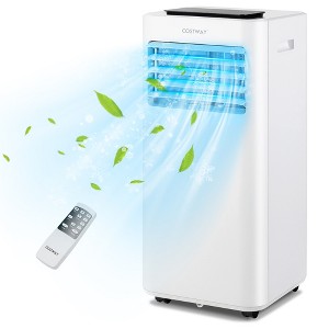 Costway 6000BTU (10000 BTU ASHRAE) Portable Air Conditioner3-in-1 AC Unit with Cool Fan Dehum Sleep Mode - 1 of 4
