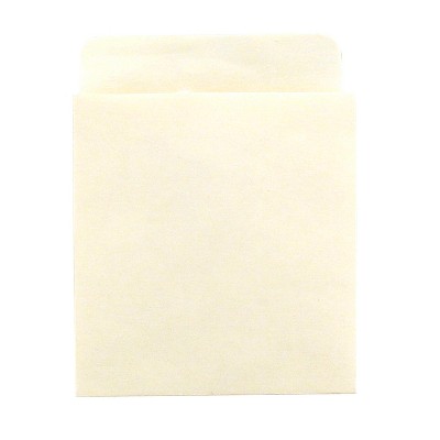 Hygloss® Library Pockets 3.5" x 4.5" Self Adhesive - Manila, 50 Per Pack, 3 Packs