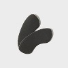 Fab Feet Women's by Foot Petals Back of Heel Insoles Shoe Cushion Black - 1 pair: Shoe Accessories, Cushions Foot - 2 of 4