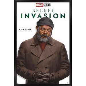 Trends International Marvel Secret Invasion - Nick Fury Feature Series Framed Wall Poster Prints - 1 of 4
