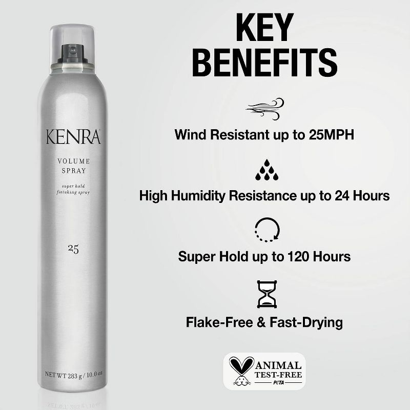 Kenra Super Hold Finishing Spray Volume Hair Spray, 5 of 8
