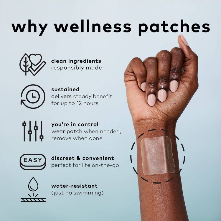 The Good Patch Fan Faves Set Plant-Based Vegan Wellness Patch - 3ct, 4 of 8