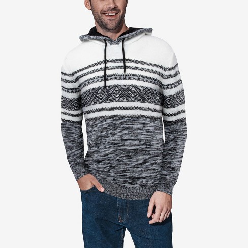 Mens slim fit pullover sales hoodie