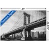 Trends International The Brooklyn Bridge - Iconic Unframed Wall Poster Prints - 3 of 4
