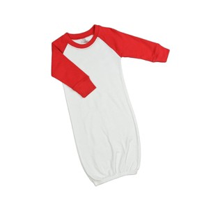 MONAG Long Sleeve Raglan Baby Gown - 1 of 4