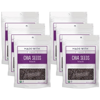 Made With Organic Chia Seeds - Case of 6/12 oz