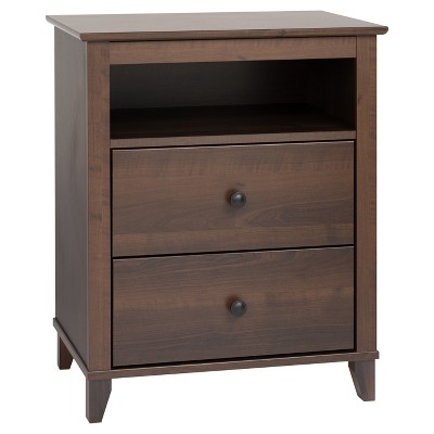 espresso nightstand target