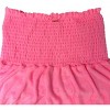 Bebe Womens' One-Piece Terrycloth Smocked Swim Tube Dresses - 3 of 3