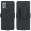 Nakedcellphone Combo for Samsung Galaxy A02s - Hybrid Case and Belt Clip Holster - image 2 of 4