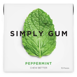 Simply Gum Natural Chewing Gum - 15ct - 1 of 4