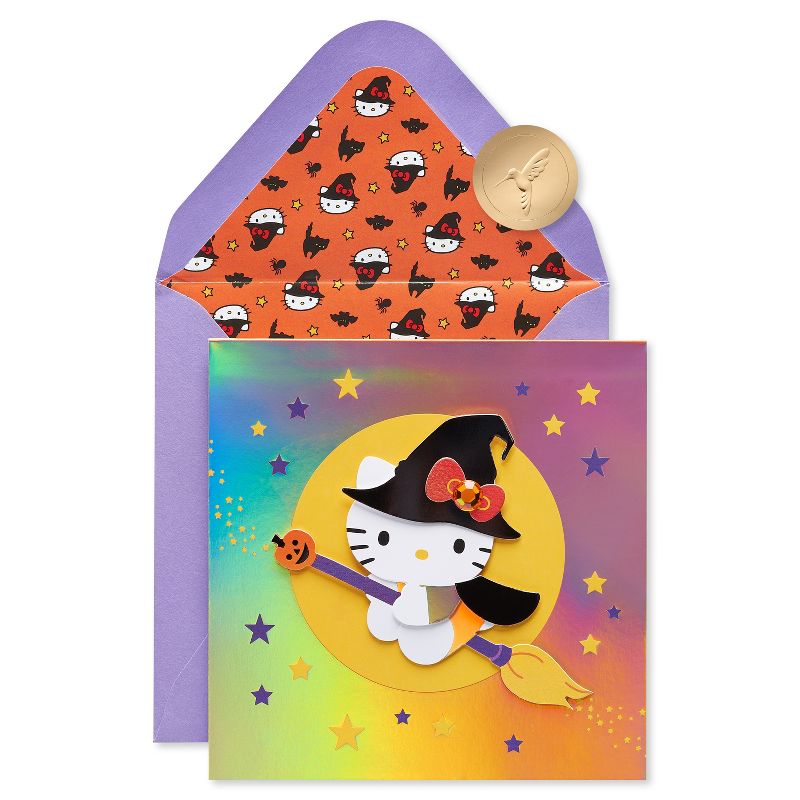 Halloween Cards &#39;Hello Kitty Witch&#39; - PAPYRUS, 1 of 6