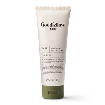 Moroccan Mint &#38; Cedar Face Scrub - 4oz - Goodfellow &#38; Co&#8482;