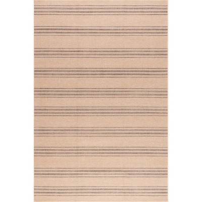 Nuloom Lavina Striped Easy Jute Machine Washable Area Rug