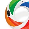 Intex Inflatable 47" Color Whirl Tube Swimming Pool Raft with Handles (24 Pack) - 4 of 4