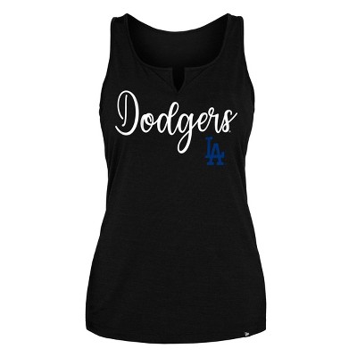 MLB Los Angeles Dodgers Women's Poly Rayon Tank Top - L