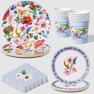 Vera Bradley + Coterie Party Sea Air Floral Tableware Set - 1 of 4