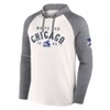 MLB Chicago White Sox Men's White Long Sleeve Lightweight Bi-Blend Hooded Sweatshirt - 3 of 3
