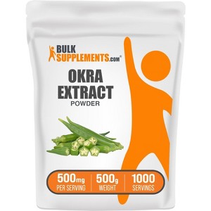 BulkSupplements Okra Extract Powder - 1 of 4
