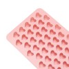 Unique Bargains Chocolate Mould 55-Cavity Mini Heart Candy Mould Hand Wash 7.2"x4.29"x0.51" 1 Pc - 4 of 4