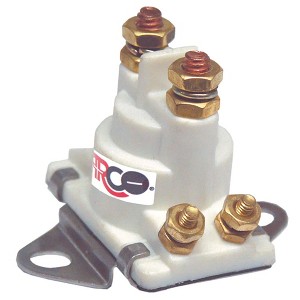 Arco Marine 12V Replacement Solenoid for Mercruiser & Mercury - Isolated Base, Model SW064 - 1 of 4