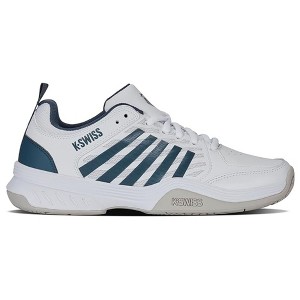 K-Swiss Men's Court  Express 2 Tennis Shoe (White/Stargazer/Vapor Blue) - 1 of 4