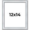 PosterPalooza | Classic Silver Picture Frame - UV Acrylic, Foam Board Backing, Hanging Hardware - 2 of 4