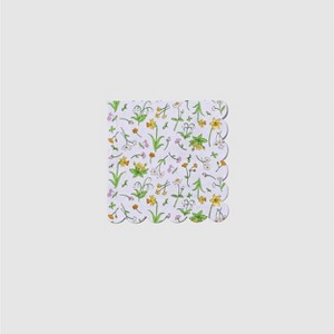 Guess How Much I Love You Blue Large Napkins - 6.5 inch scalloped paper napkins - 20 Per Pack - 1 of 4