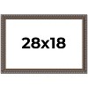 PosterPalooza | Ornate Black Picture Frame - UV Acrylic, Backing Board, Hanging Hardware Included - 2 of 4