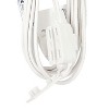 RAYOVAC® Indoor Extension Cord with Straight Plug, White - 4 of 4