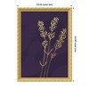 Amanti Art Lavender sketch by Samira Yanushkova Wood Framed Wall Art Print - 3 of 4