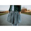 Girl Rory Skirt With Large Side Seam Pockets And Elastic Waist - Tate & Adele - 3 of 4