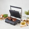 Cuisinart GR-11FR 3 in 1 Grill and Panini Press Griddler - Certified Refurbished - 2 of 4