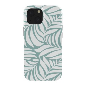 Heather Dutton Flowing Leaves Seafoam Tough iPhone Case - Society6 - 1 of 1