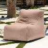 Jaxx Ponce Outdoor Bean Bag Chair - Weather Resistant Patio and Poolside Lounge Seating - 2 of 4