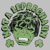 Women's Marvel St. Patrick's Day Hulk Not A Leprechaun T-Shirt - 2 of 4