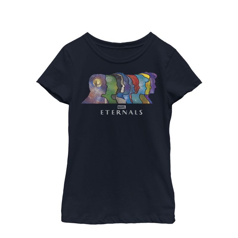 Girl's Marvel Eternals Silhouettes T-Shirt, 1 of 5