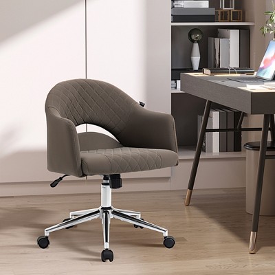 Office Study Chair Case Seat Cover Adjustable Rotating Desk Slipcover Home Decor 