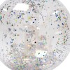 Sunnylife 3D Beach Ball - Cotton Candy Glitter, 13" Butterfly Confetti Filled - 4 of 4