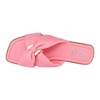 GC Shoes Perri Knotted Cross Strap Squared Toe Slide Flat Sandals - 4 of 4