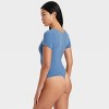 Women's Luxe Stretch Square Neck Thong Bodysuit - Auden™ - 2 of 4