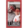 PosterPalooza | Shabby Chic Red Picture Frame - UV Acrylic, Foam Board Backing, Hanging Hardware - 2 of 4